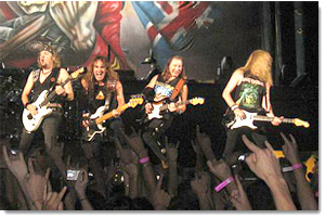 Iron Maiden en concierto