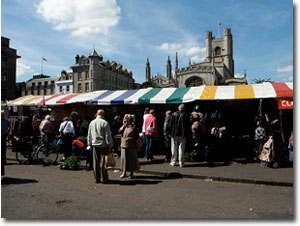 Mercado en Cambridge