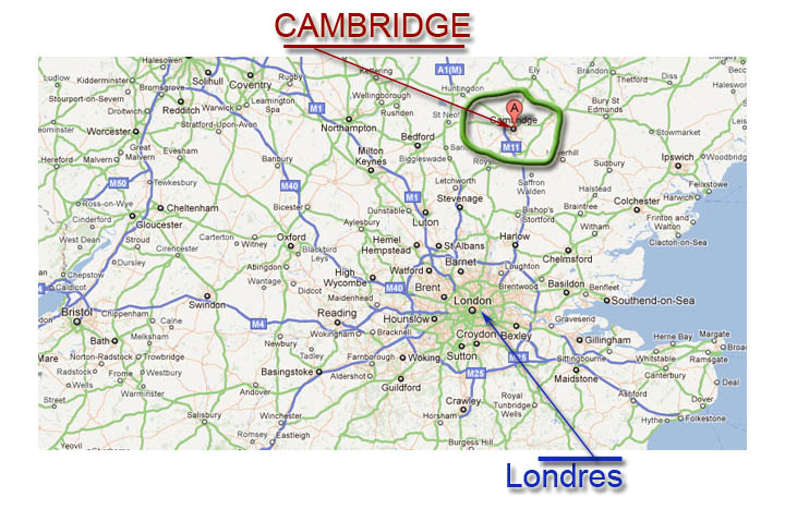 mapa localizacion de cambridge