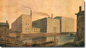 Pintura de fabricas de Manchester