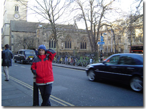 En una calle de Oxford
