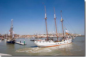 barcos clasicos en Ramsgate