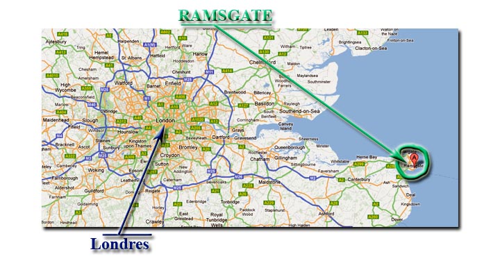 localizacion de Ramsgate