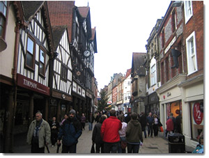 Una calle de Winchester