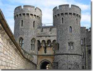 Puerta del castillo de Windsor