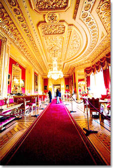 Salon del castillo de Windsor