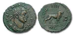 Moneda Carausius de Londinium