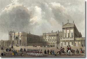 Palacio de Buckingham en el siglo XVIII