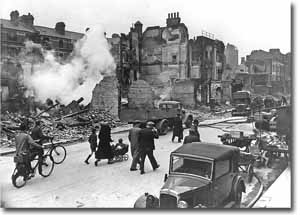 Bombardeos en Londres durante el Blitz