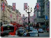Regent Street en Londres