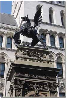 Estatua en La City de Londres