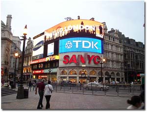 Luces en Piccadilly Circus