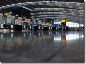 Terminal 5 de aeropuerto de Heathrow