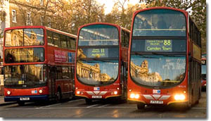 Autobuses de Londres de dos pisos