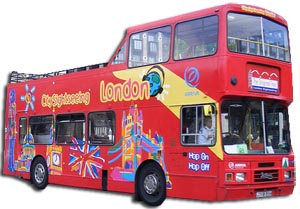 Autobus turistico en Londres