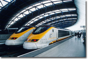 Trenes del Eurostar