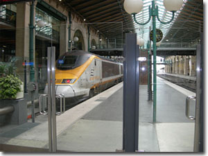 Estacion francesa de Eurostar