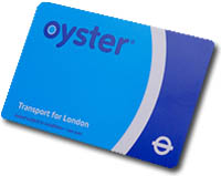 Oyster card de Londres