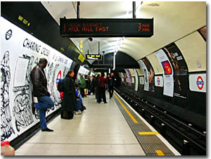 Anden del metro de Londres